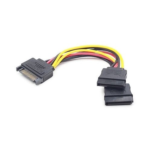  Kabl napojni interni, SATA to 2x SATA CC-SATAM2F-01 15cm power cable, GEMBIRD Cene