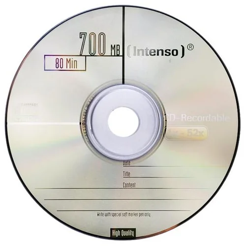  (Intenso) CD-R 700MB (80 min.) pak. 25 komada...