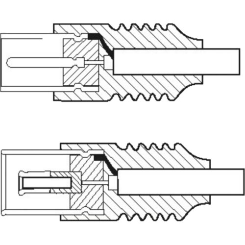  ZED elektronski antenski kabel z RF - konektorji, 1.5 met - RFC/1,5 Slike
