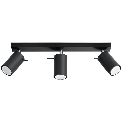 Nice Lamps Črna stropna svetilka Sollux Etna Cene