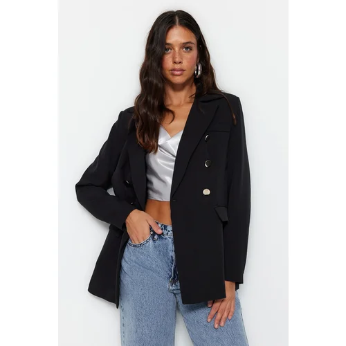 Trendyol Blazer - Black - Regular fit