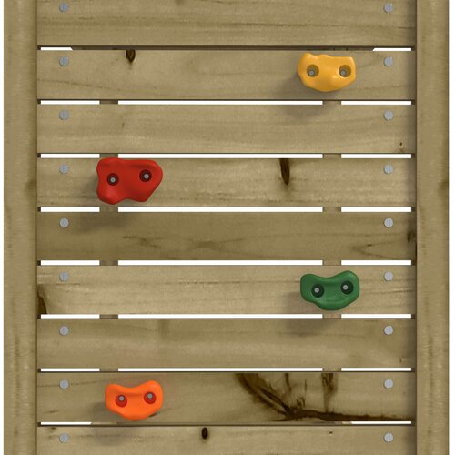  Igraći Toranj Smeđa Solidno Impregnirano Drvo 53 x 110,5 x 214 cm Slike