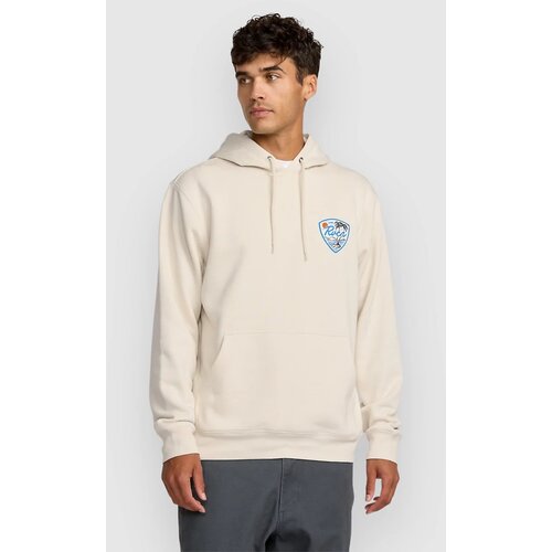 Rvca Current Pulover s kapuco silver bleach Slike