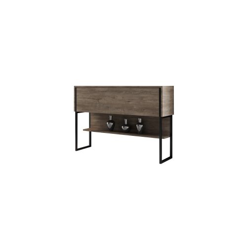 Hanah home komoda luxe black walnut Slike