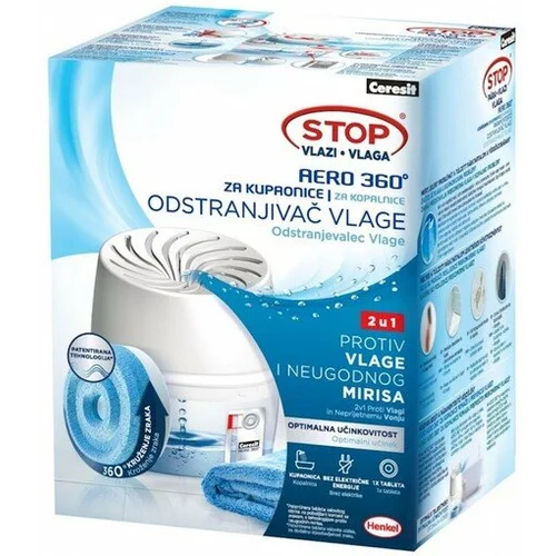  Odstranjevalec vlage Ceresit STOP vlagi AERO 360° za kopalnice (barva: bela, gratis tableta)