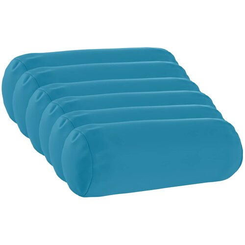  Presvlaka za jastuk 6 pcs HEERLEN Svjetloplava Ø 15 x 40 cm Cene
