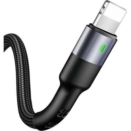 Usams PLETENI KABEL U26 ZA LIGHTNING 1M ZA IPHONE 2A HITRO POLNJENJE ČRN, (21980534) Cene