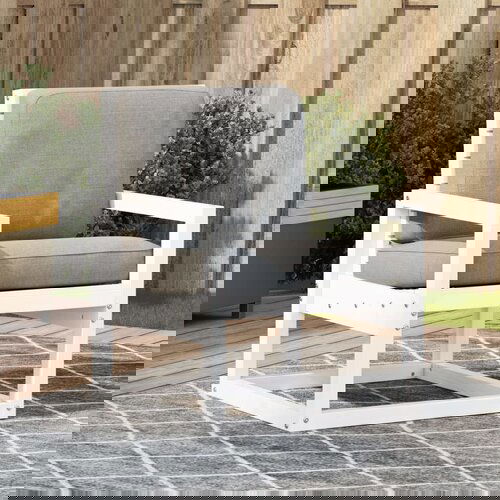 vidaXL Vrtna stolica bijela 57 5 x 63 x 76 cm od masivne borovine Cijene