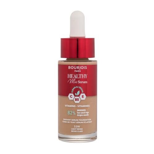 Bourjois Healthy Mix Clean & Vegan Serum puder 30 ml Odtenek 53w light beige Cene