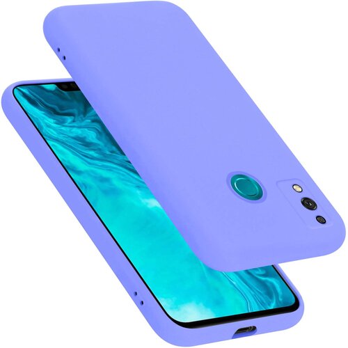 Cadorabo Ohi&scaron;je je združljivo z Honor 9X LITE in tekoča svetlo vijolična - Za&scaron;čitni ovitek iz prožnega silikona TPU, (20860613) Cene