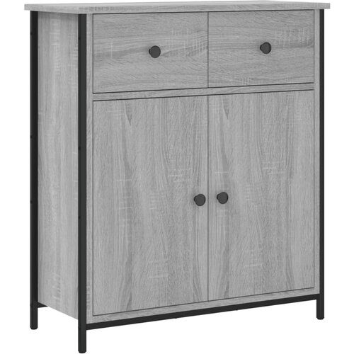 Maison Chic Komoda - Predalnik siva sonoma 70x30x80 cm inženirski les, (21717760) Slike