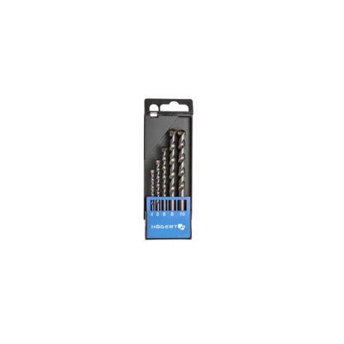 Hoegert 5-dijelni set burgija za beton 4.0-10.0mm HT6D378 Slike