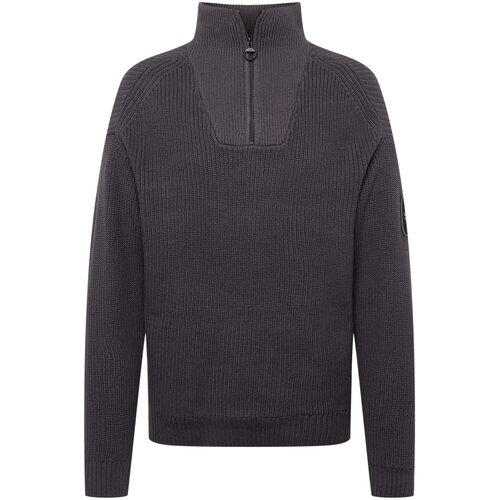 Tom Tailor Pulover temno siva / črna Slike