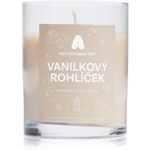 Not So Funny Any Crystal Candle Vanilkový rohlíček sveča s kristali 220 g Cene