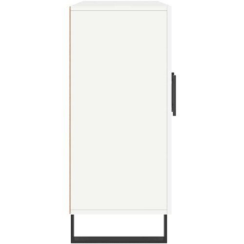  Komoda bijela 90x34x80 cm od konstruiranog drva Slike
