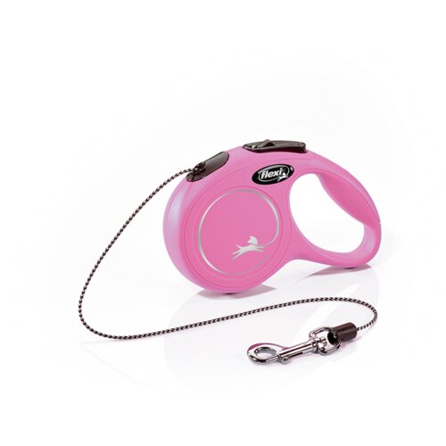 Flexi povodac za pse, mačke i ostale male životinje, 3m, xs, roze Cene