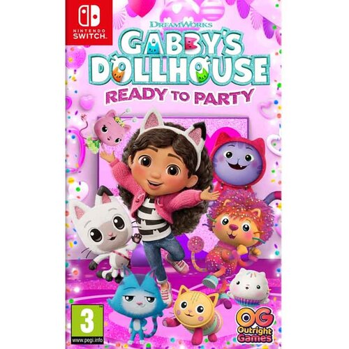 Outright Games Dreamworks Gabby's Dollhouse: Ready To Party (Nintendo Switch) Cene