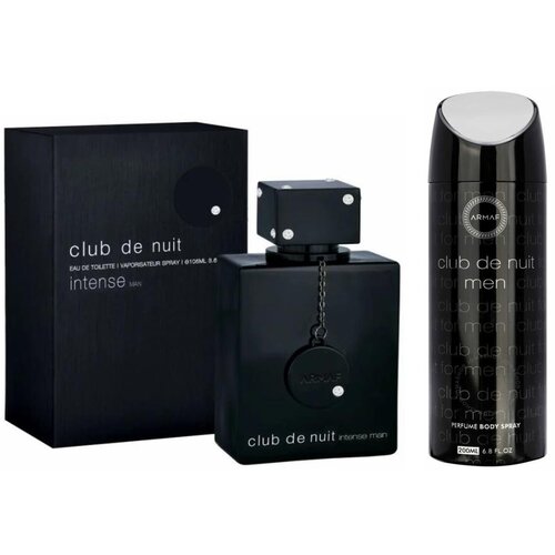 Armaf muška toaletna voda club de nuit intese 105ml, muški dezodorans 200ml Cene