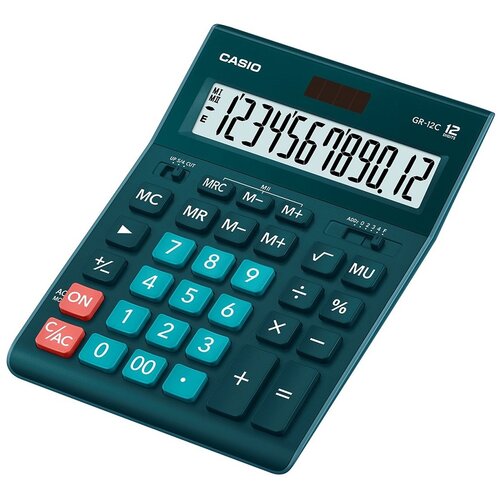 Casio kalkulator gr 12 dark green Slike