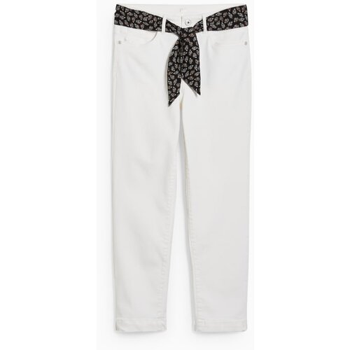 CA Ženske pantalone, Slim fit, Bele Cene