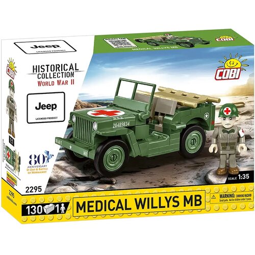 Cobi Toys COBI: Medicinski Willys MB vozilo građevinski set (2295) Cijene