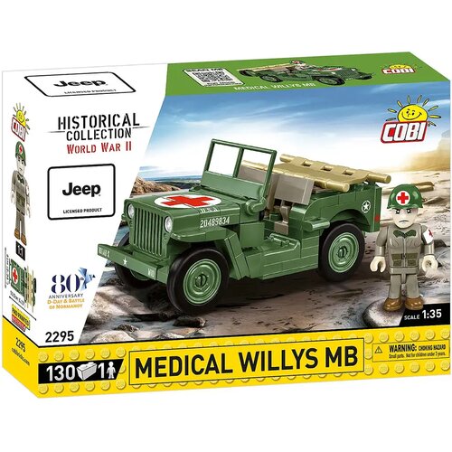 Cobi Toys COBI: Medicinsko vozilo Willys MB, komplet za sestavljanje (2295) Cene