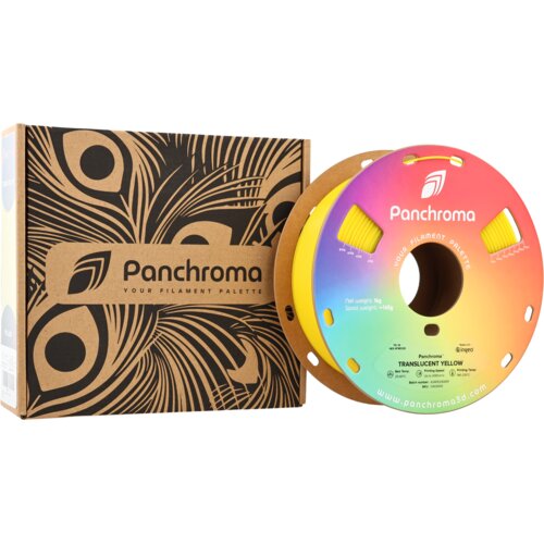 Polymaker Panchroma&amp;trade; PLA Translucent Yellow, 1,75 mm / 1000 g Slike