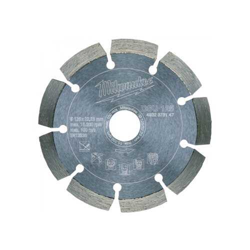 Milwaukee dijamantski rezni disk za šlicerice DSU125 - 4932373147 Slike