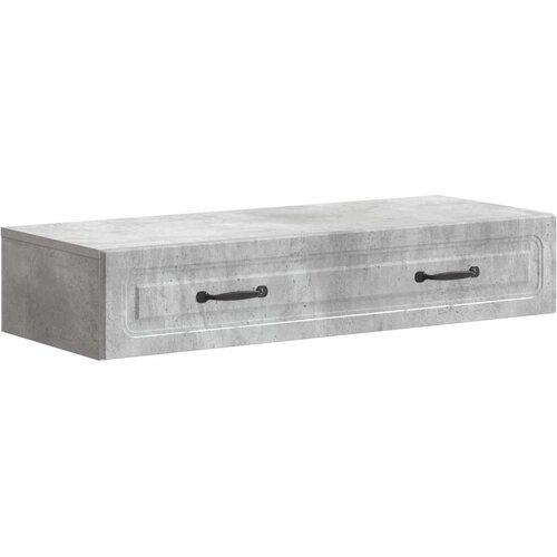 Stolna Stenska stranska miza Betonsko siva 87,5 x 34,5 x 17 cm, (5000232437) Cene