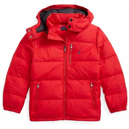 Polo Ralph Lauren Dječja pernata jakna boja: crvena