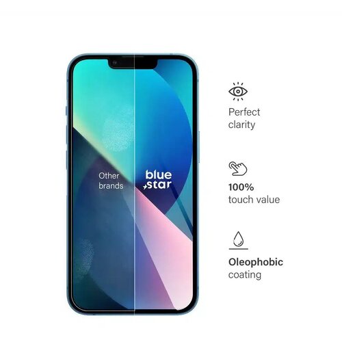 Blue Star kaljeno staklo za iPhone 13/13 Pro/14 Slike