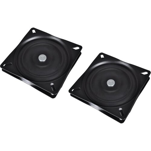 VidaXL Vrtljiva konzola za stol za čoln 2 kosa 160x160x2,5 mm Slike