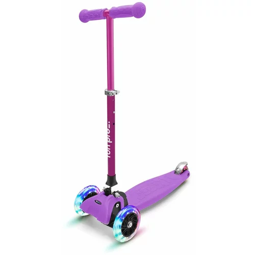 Fun Pro ONE Deluxe otroški skiro 3-6 let LED kolesa zložljiv do 50 kg nastavljiva višina