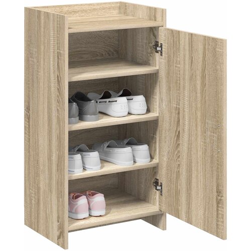 vidaXL Ormar za cipele Hrast sonoma 48 x 36 x 92 cm Konstruirano drvo Cijene