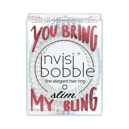 Invisibobble elastika za lase slim sparks flying you bring my bling Cene