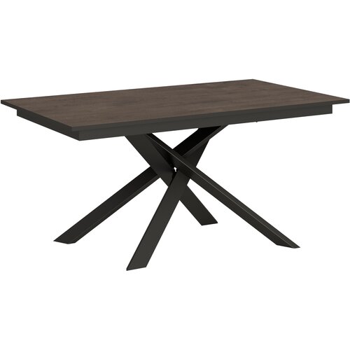 Itamoby &amp;nbsp; Ganty (90x160/220 cm) - oreh/antracit, barva nog: antracit - raztegljiva jedilna miza, (20842055) Slike