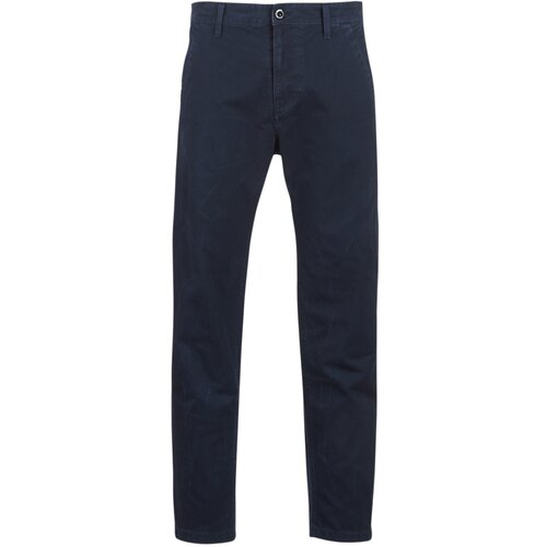 G-star Raw Hlače Chino / Carrot BRONSON STRAIGHT TAPERED CHINO Modra Slike