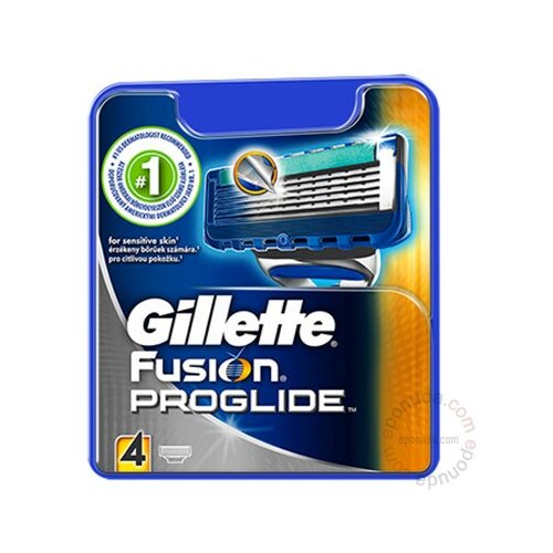 Gillette fusion proglide manual patrone 4 komada 501241 Slike