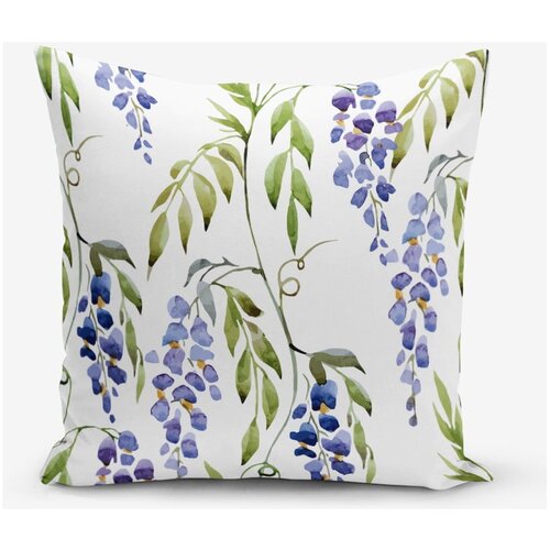 Minimalist Cushion Covers Prevleka za vzglavnik iz mešanice bombaža Hyacint, 45 x 45 cm Cene