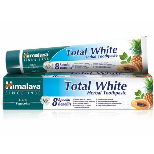 Himalaya total white pasta za zube 75ml Slike