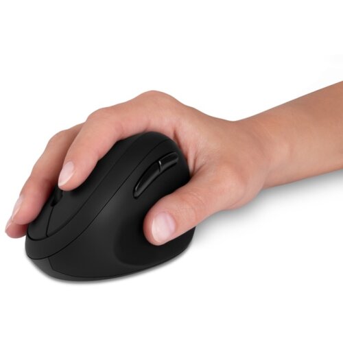 Connect IT CMO-2600-BK - Ergonomski bežični mi&amp;scaron; 800/1200/1600 DPI 1xAA crna Slike
