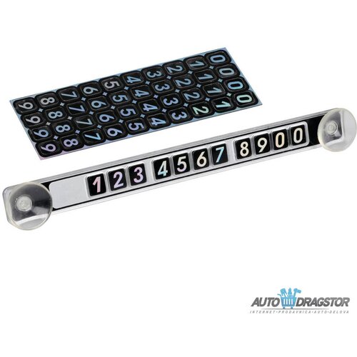 Lampa Accessories broj telefona za šoferšajbnu 65363 Slike