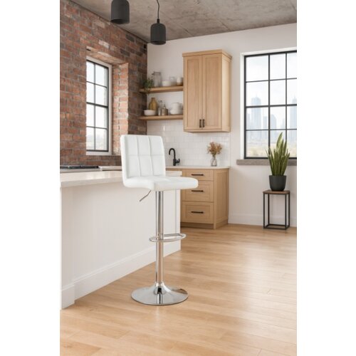 Trick barska stolica Cube bela ( HS150H BELA ) Cene