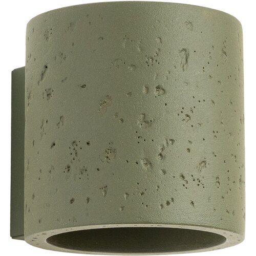 Sollux Lighting sollux SL.1839 - zidna spot svetiljka orbis 1xG9/8W/230V beton/zelena Slike