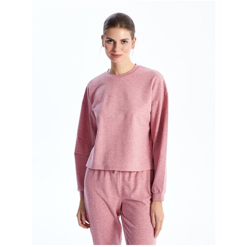 LC Waikiki Crew Neck Plain Long Sleeve Women&amp;#039;s Pajama Set Slike