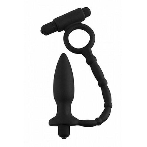 Anal Fantasy Analni vibrator Ass Kicker z obročkom Cene