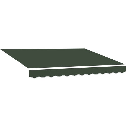  Zamjensko platno za tendu Tamnozelena 6 &amp;times; 3,5 m Poliester Slike