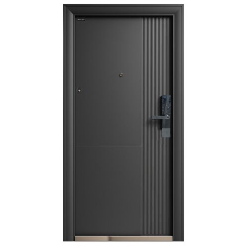 Master Vrata metalna sa električnom bravom 205x96x7cm L QM-Y-609 siva Cijene