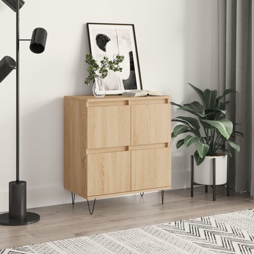  Komoda boja hrasta sonome 60 x 35 x 70 cm od konstruiranog drva Cene