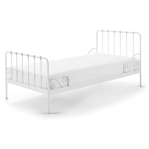Vipack Bijeli metalni dječji krevet Alice, 90 x 200 cm Slike